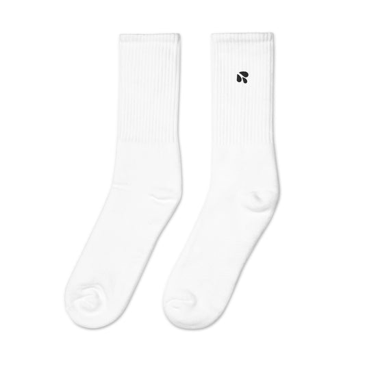 Splash Embroidered Socks