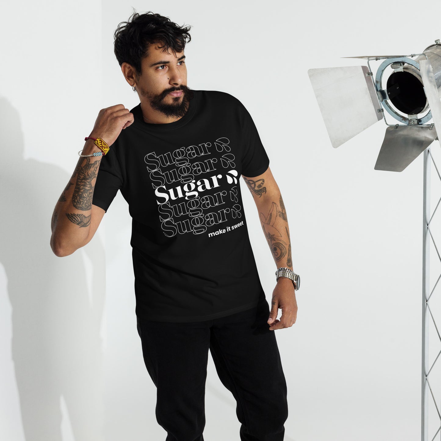 Sugar Men's Premium Heavyweight Tee