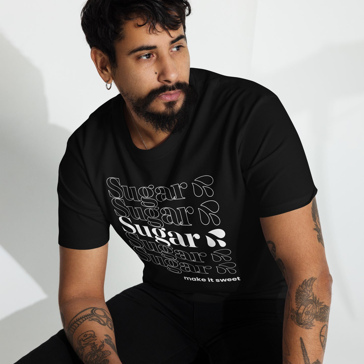 Sugar Men's Premium Heavyweight Tee